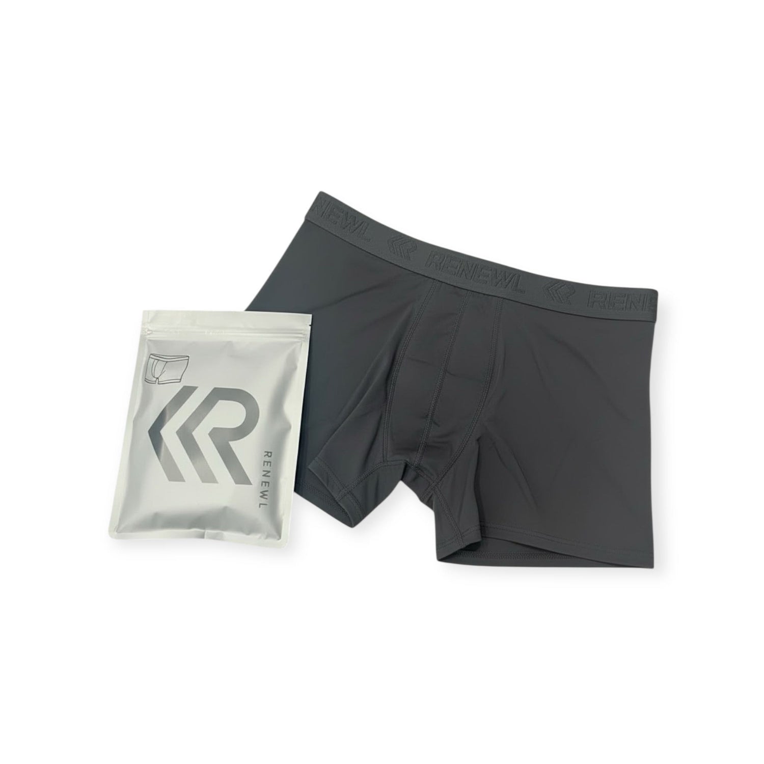 Ultra-Soft Modal Underwear - Charcoal Black